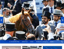 Tablet Screenshot of godolphin.com
